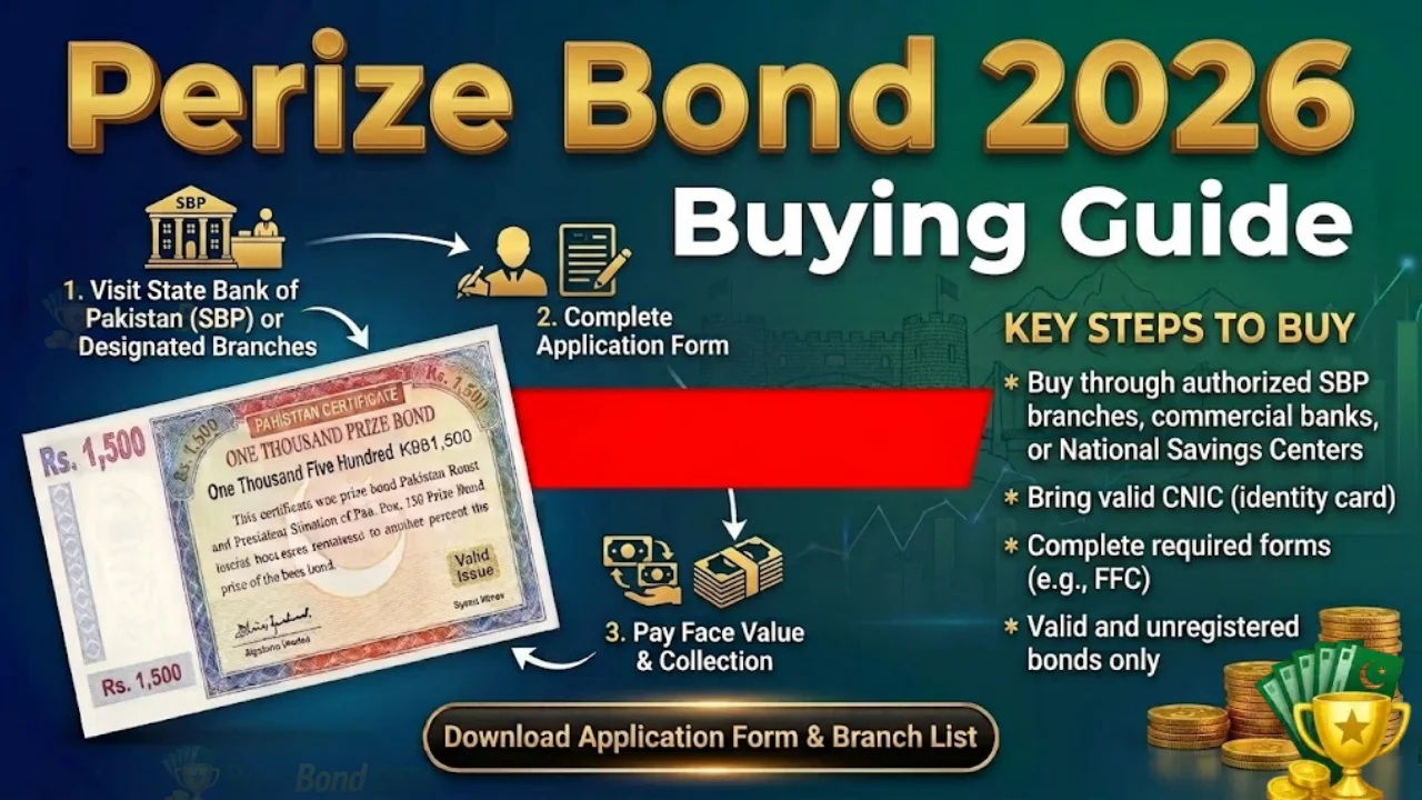 How to Buy Prize Bond in Pakistan (2026) – Complete Guide
